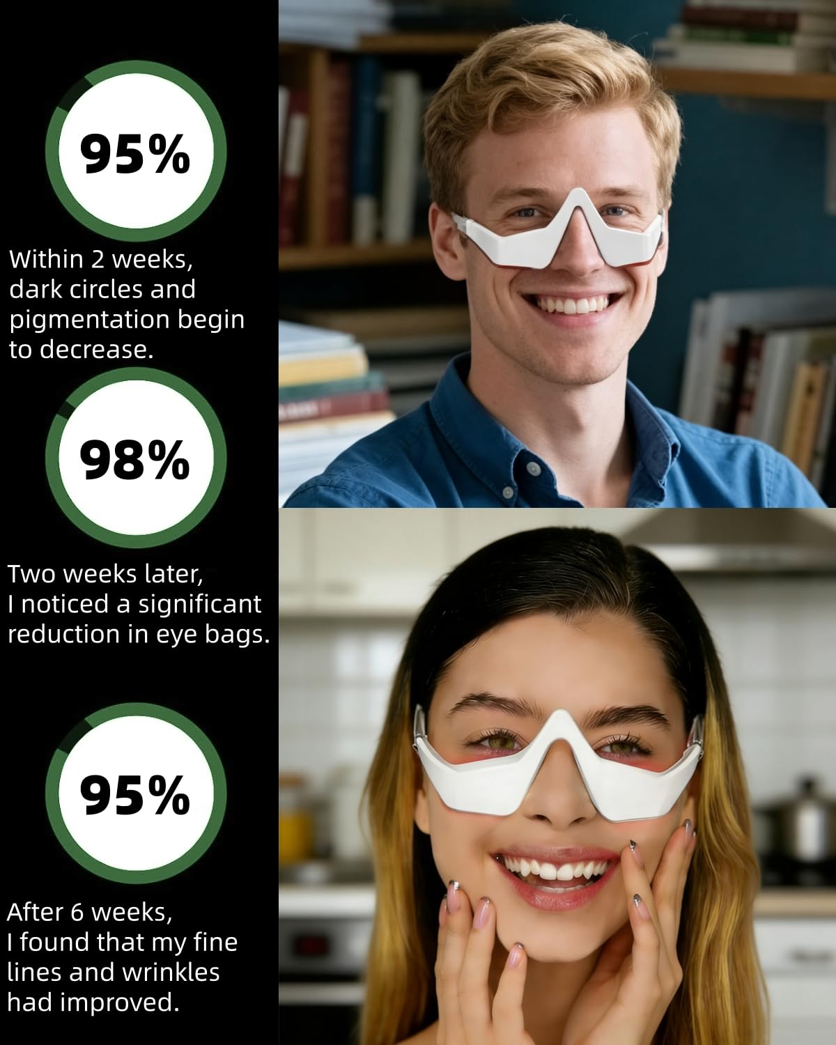 Light Therapy Glasses - Устройство для светотерапии красным светом для