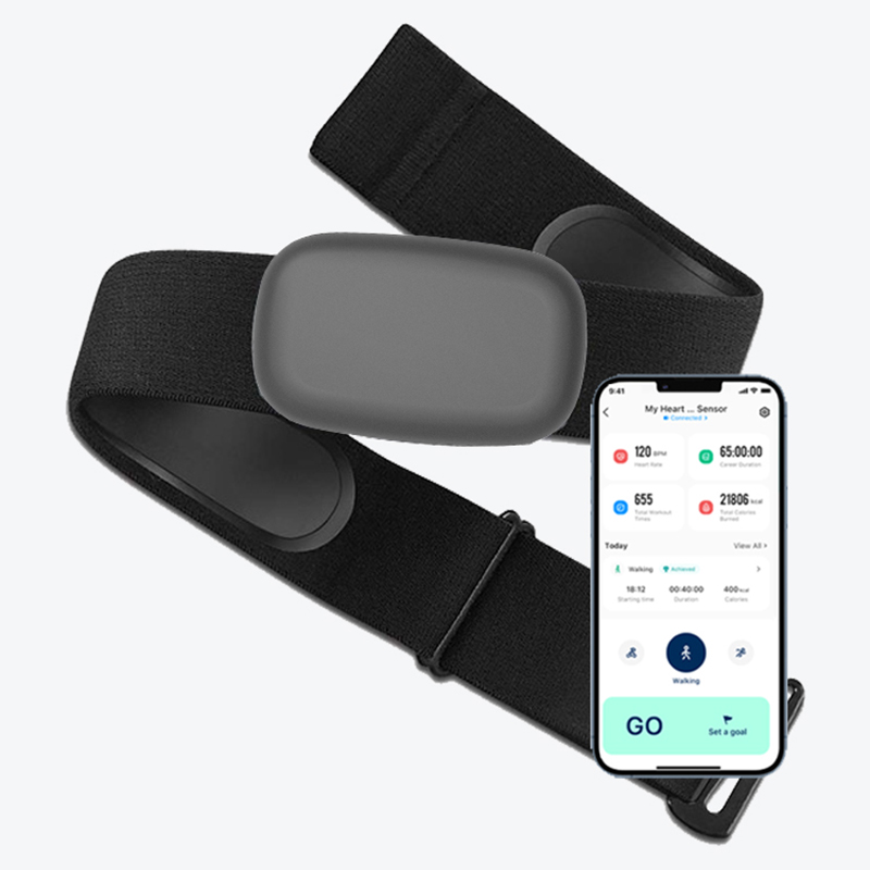 Breath Rate Monitor - FITCENT5.3 кГц ремешок для контроля сердечного