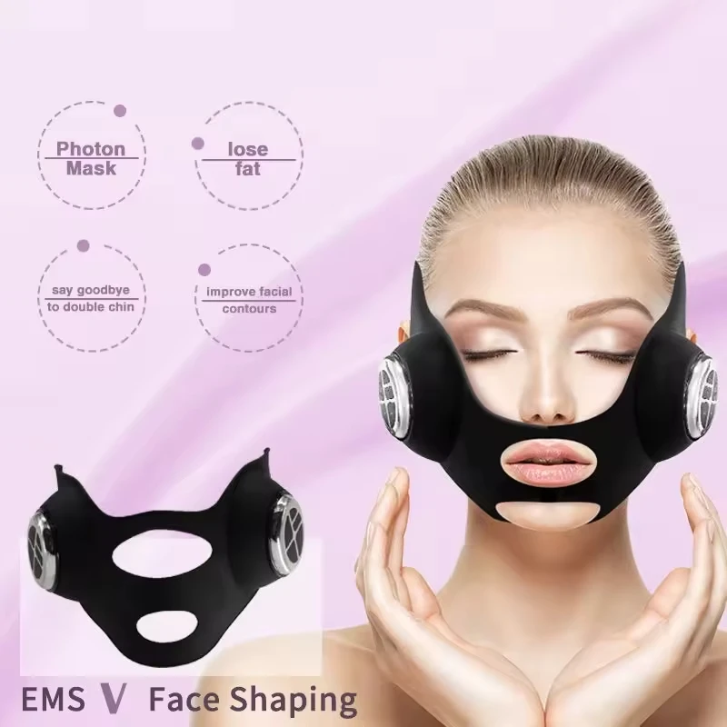 Galvanic Skin Sensor - Маска для лифтинга лица V-образной формы