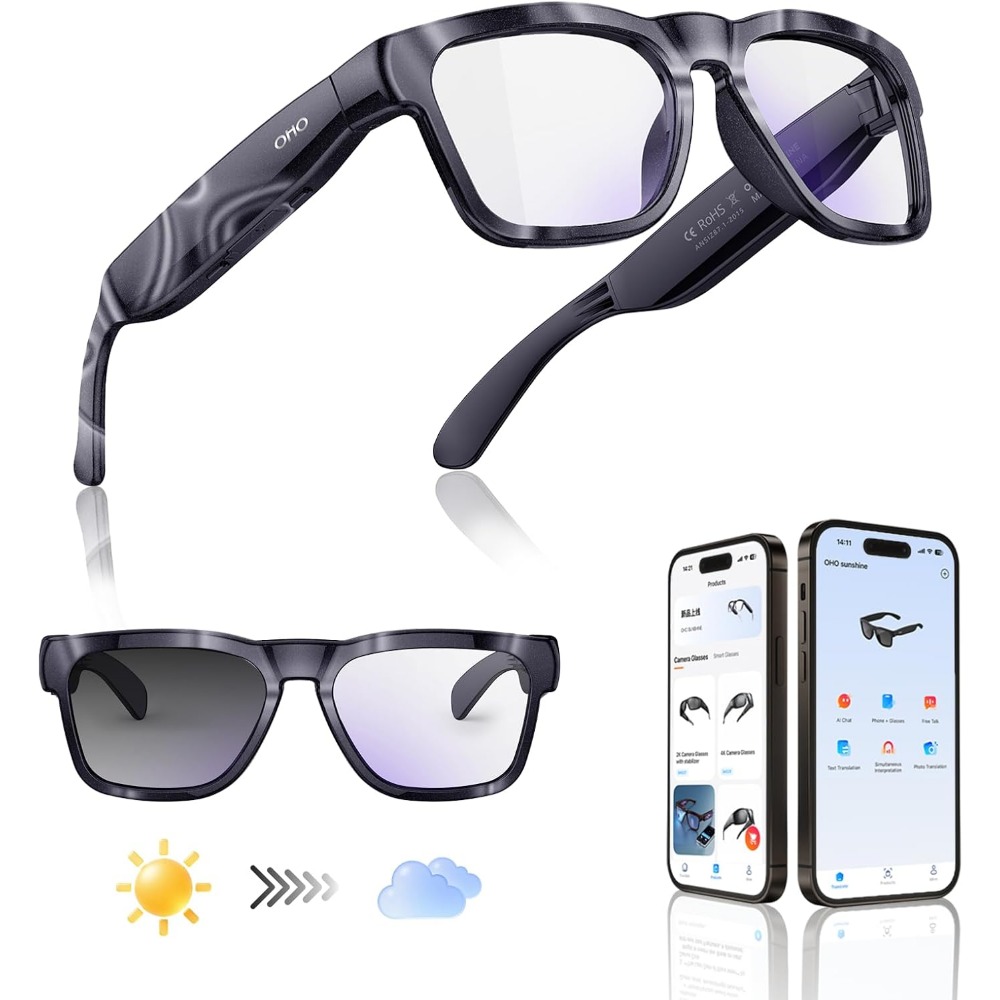 Умные AI-очки с Bluetooth-ауди – обзор и цена Smart Glasses Lens