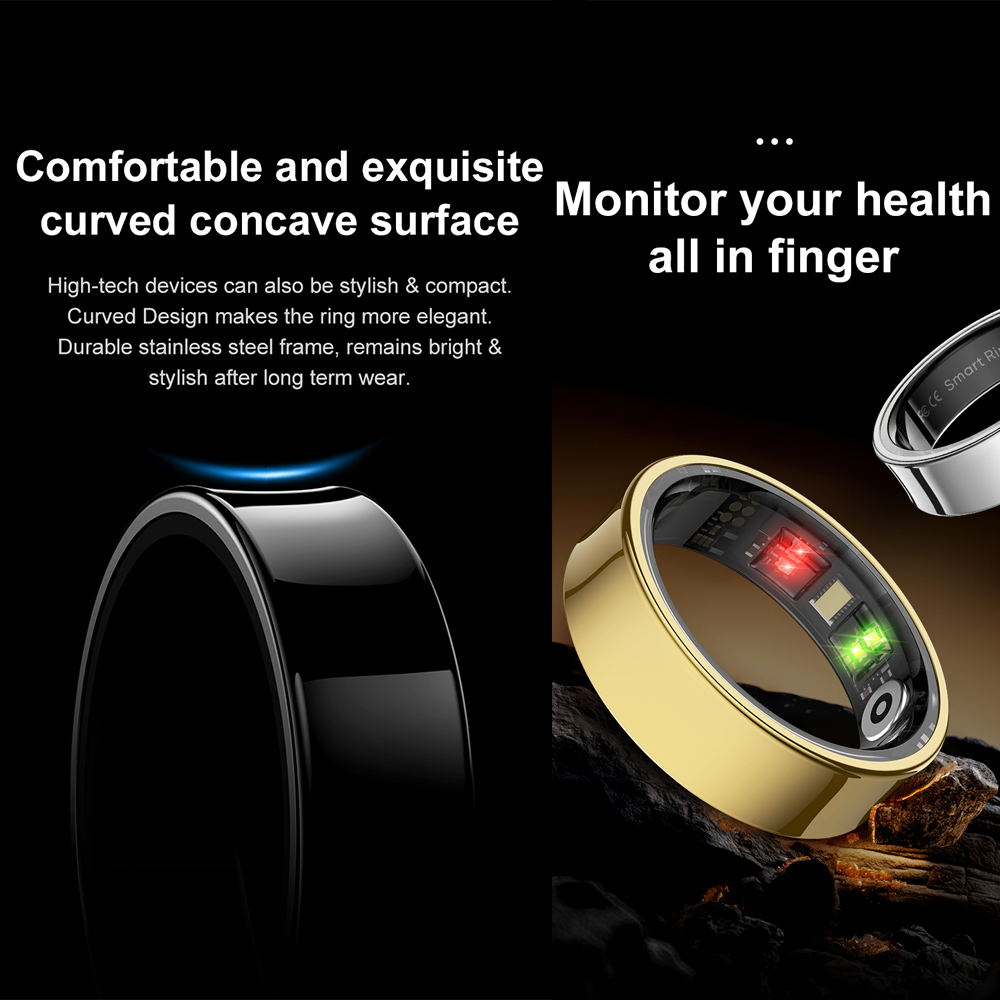 Умное кольцо R09 из нержавеюще – обзор и цена Temperature Ring Skin
