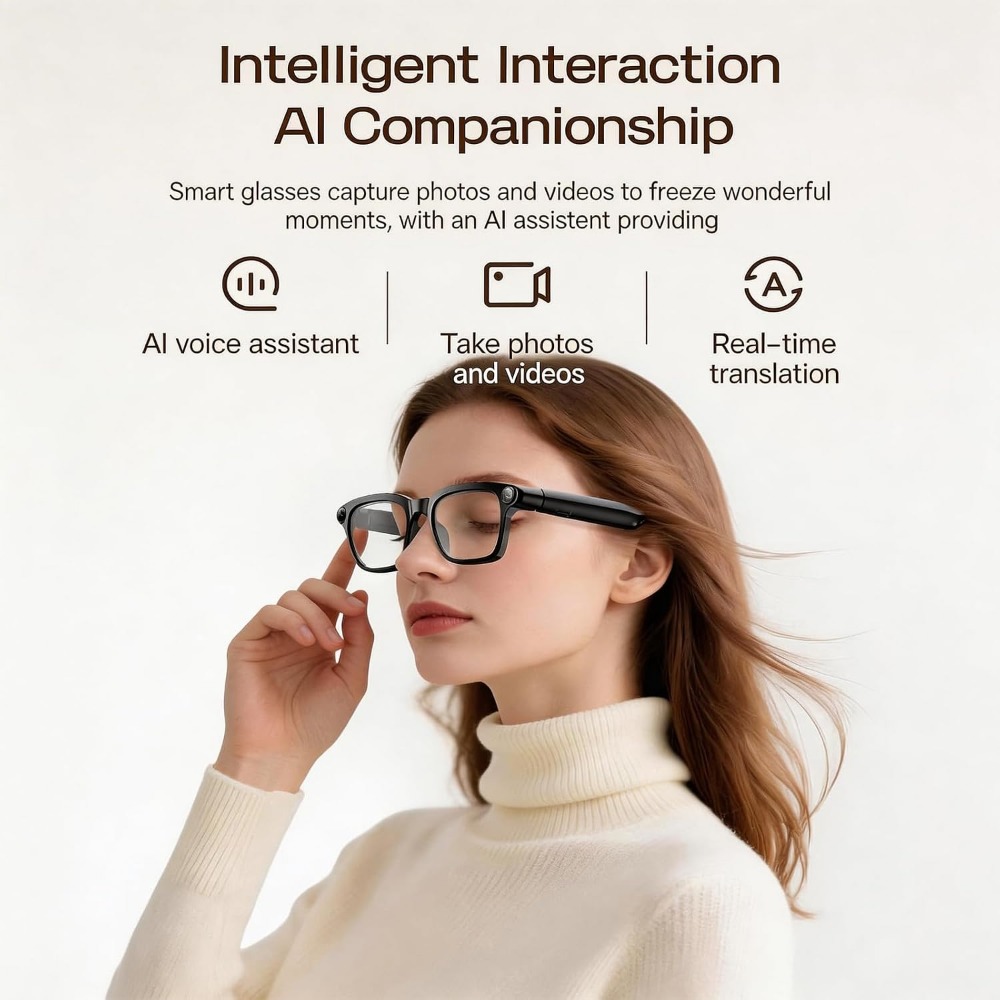Умные очки: видео 4K, солнцеза – обзор и цена Smart Glasses Lens