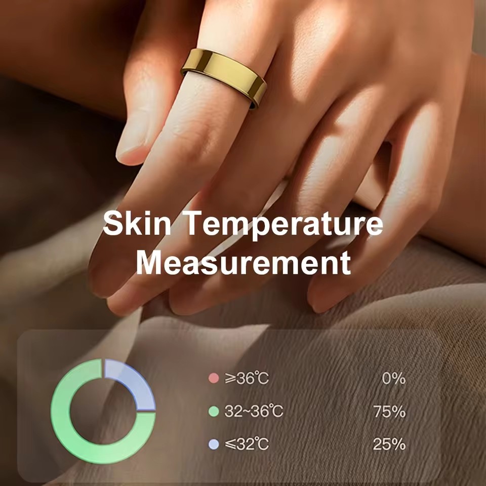 R09 Смарт-кольцо для мужчин и  – обзор и цена Temperature Ring Skin