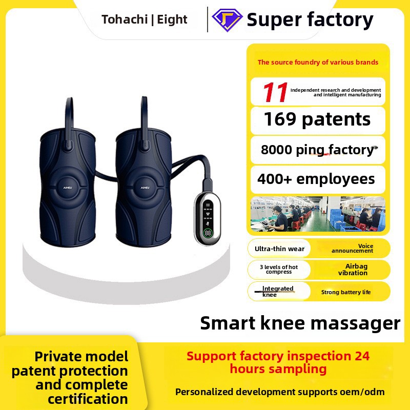 Интеллектуальный массажер для  – обзор и цена Smart Knee Wrap