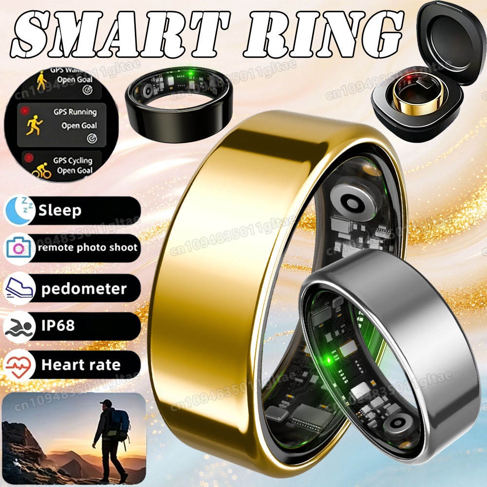 Новое умное кольцо R09 для муж – обзор и цена Temperature Ring Skin