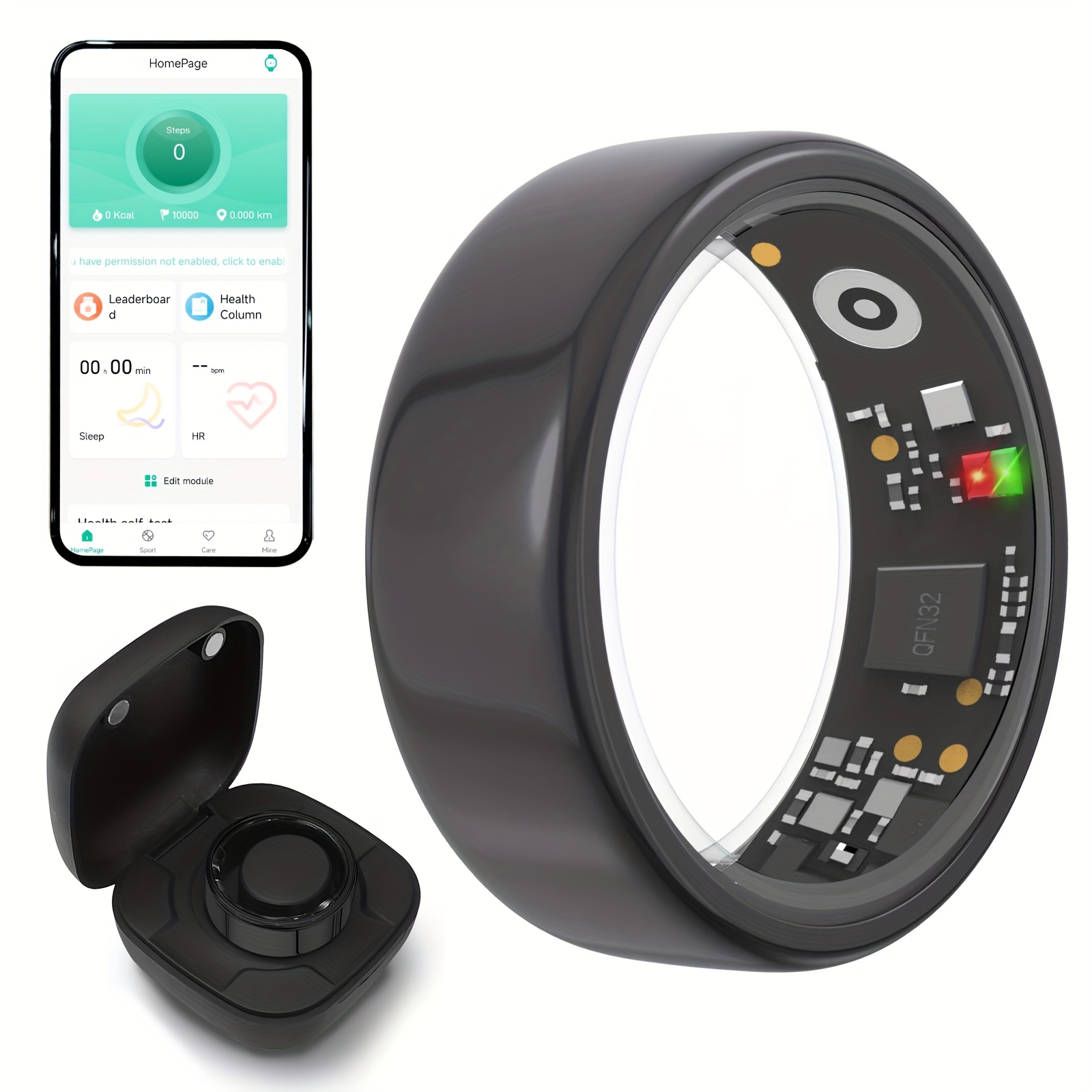 Умное кольцо для мужчин и женщ – обзор и цена Temperature Ring Skin