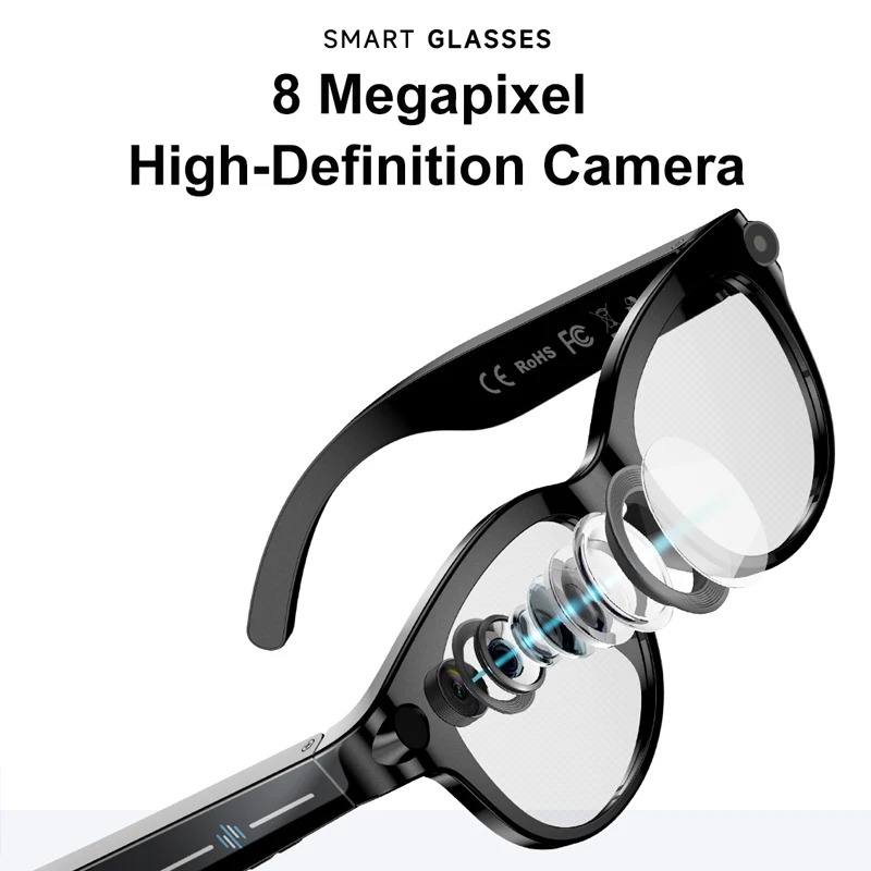 Умные очки AI 2026 с 8K-камеро – обзор и цена Smart Glasses Lens