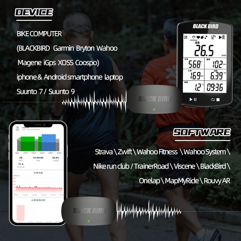 Датчик пульса BlackBird HR1 с  – обзор и цена Breath Rate Monitor