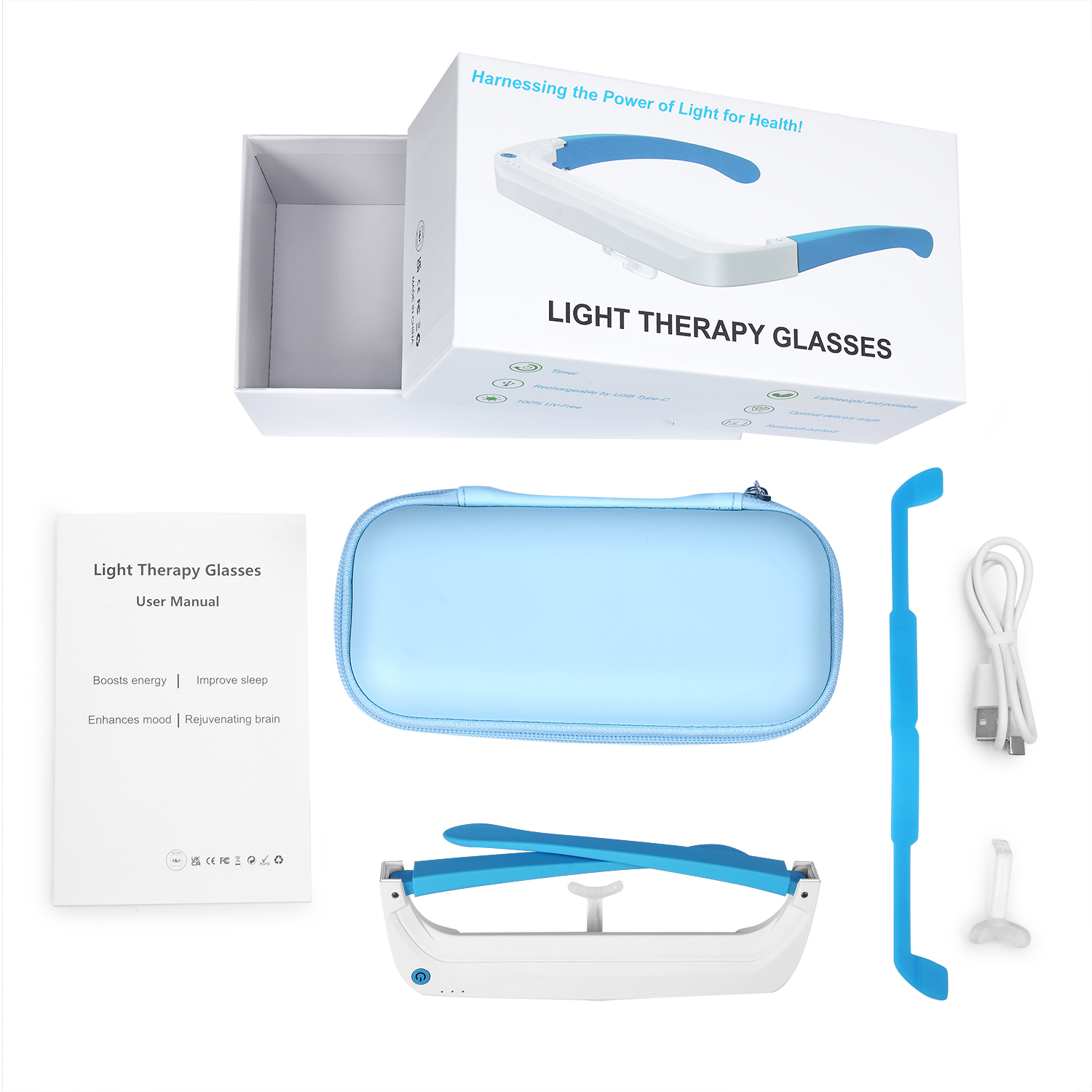 Очки для светотерапии при сезо – обзор и цена Light Therapy Glasses