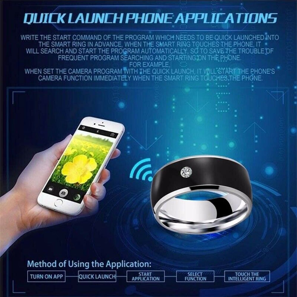 Модная многофункциональная тех – обзор и цена Smart Ring Nfc Pay